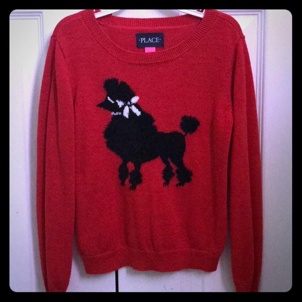 Children’s Place Girl’s Sweater Red Size 5/6